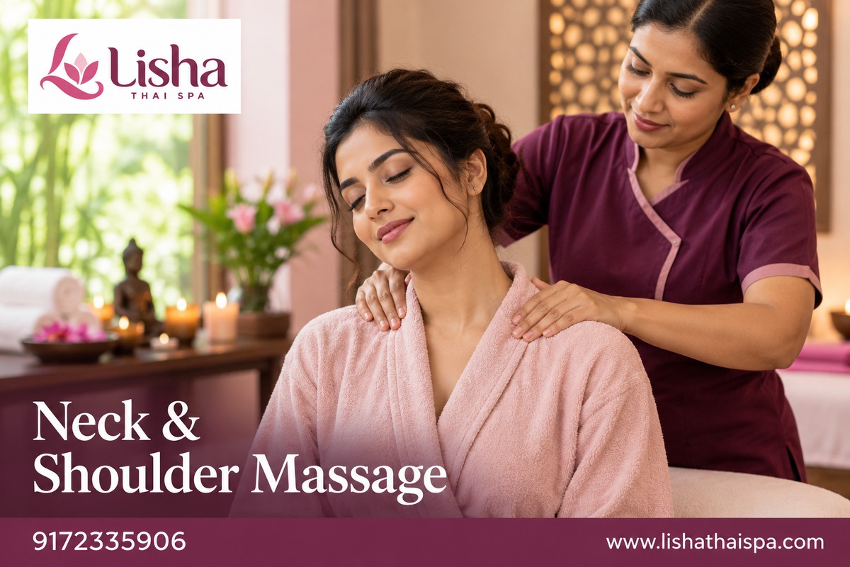 Neck & Shoulder Massage — Lisha Thai Spa